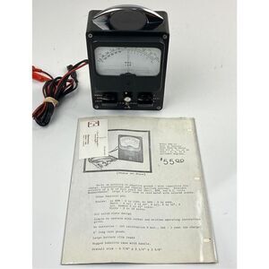 Vintage BMK Lab Auto Tune-up Meter BMK-11 Nice Condition Black Rare EB1906